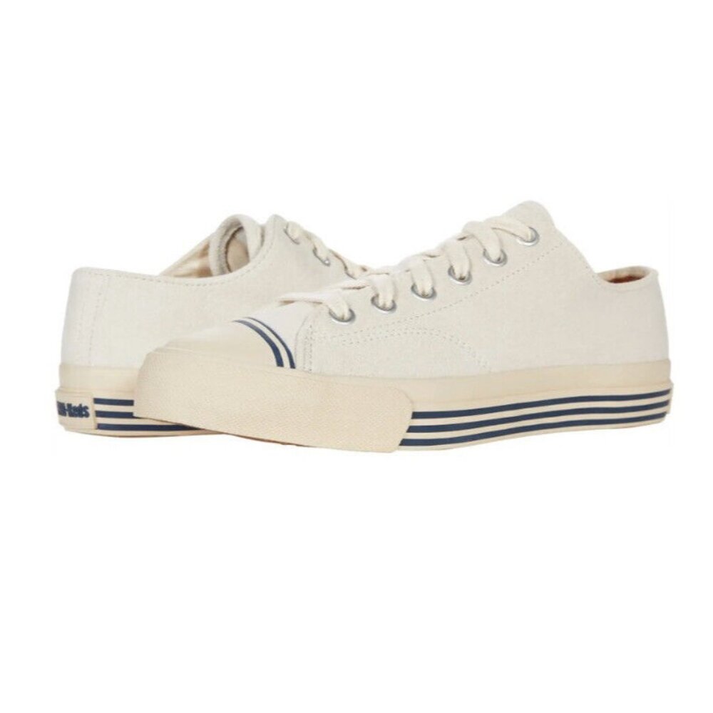 KEDS Super Canvas Pro-Keds Cream Mens sz 10 Classic Throwback Sneakers Kicks